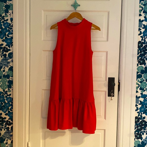 ❤️‍🔥 Anthropologie Maeve ‘Alissa’ Flare Ponte Cocktail Dress - worn only once! - Picture 1 of 5